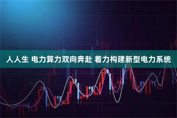 人人生 电力算力双向奔赴 着力构建新型电力系统