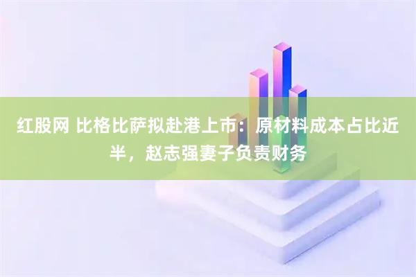 红股网 比格比萨拟赴港上市：原材料成本占比近半，赵志强妻子负责财务