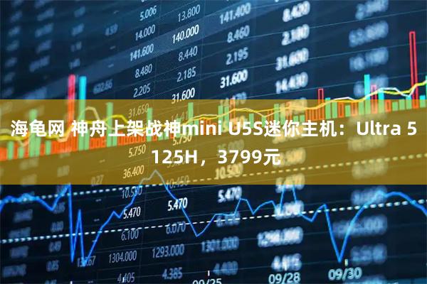 海龟网 神舟上架战神mini U5S迷你主机：Ultra 5 125H，3799元